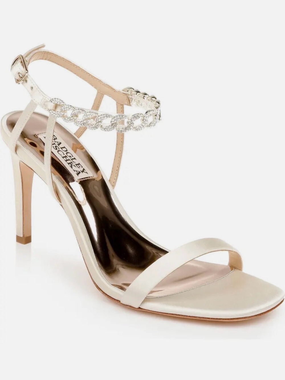 Badgley Mischka Collection Kai Ankle Strap IVORY